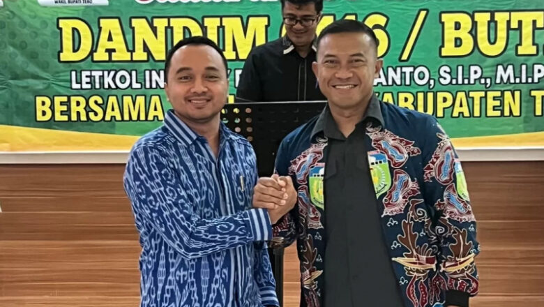 Ketua DPRD Tebo Sambut Kedatangan Dandim Bute 0416/Bute