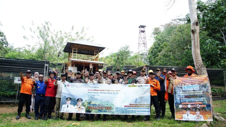 Didatangi Bupati Tebo dan Satgas, PT ABT Janji Tekan Angka Karhutla