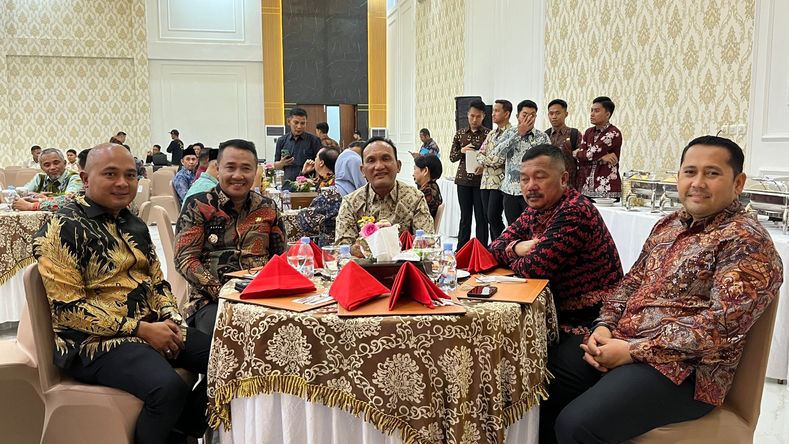 Bupati Tebo Agus Rubiyanto Hadiri Pisah Sambut Kajati Jambi