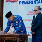 Dukung Kebijakan Strategis Pemerintah, Pemkab Tebo Teken MoU dengan Empat Mitra