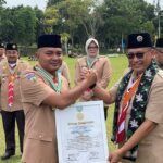 Agus Rubiyanto Dianugerahi Perintis Utama Oleh Kwarda Gerakan Pramuka Provinsi Jambi