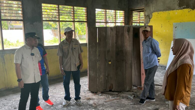 Monev Rehabilitasi Sekolah, Nazar Efendi Ingatkan Soal Waktu