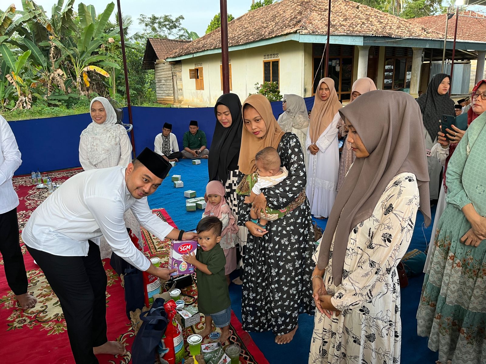 Ketua DPRD Tebo, Hadiri Safari Ramadhan di Rimbo Bujang